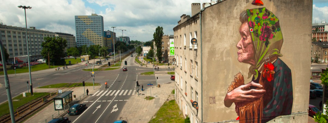 Street art taking over Polish walls - Visit Poland DMC